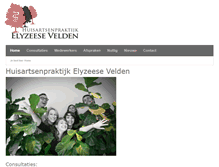 Tablet Screenshot of huisartsingent.be